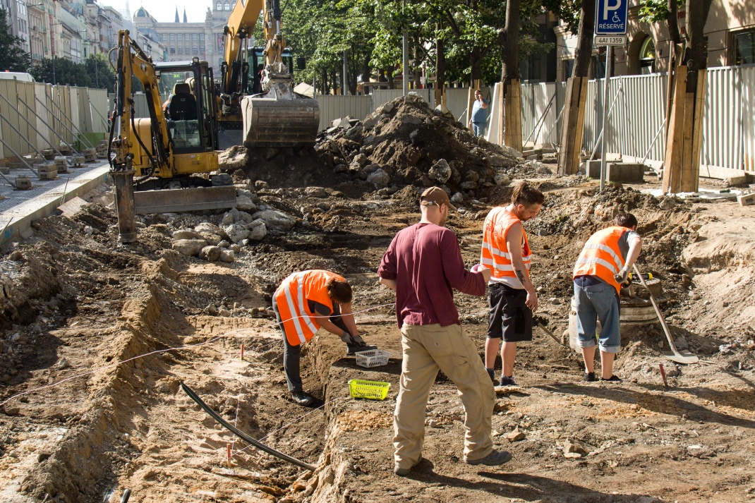 29- archeolózi na Václaváku